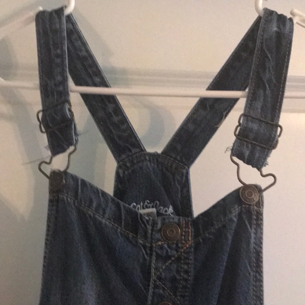 Cat and Jack girls overalls